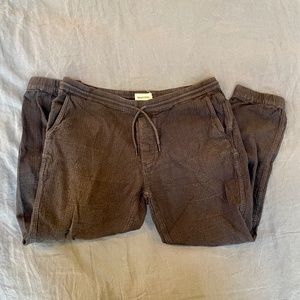 Taylor Stitch XL Aprés Pant in Charcoal Double Cloth